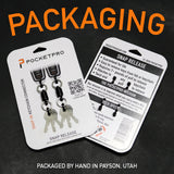 Snap Release packaging - Quick Release keychain | PocketPro